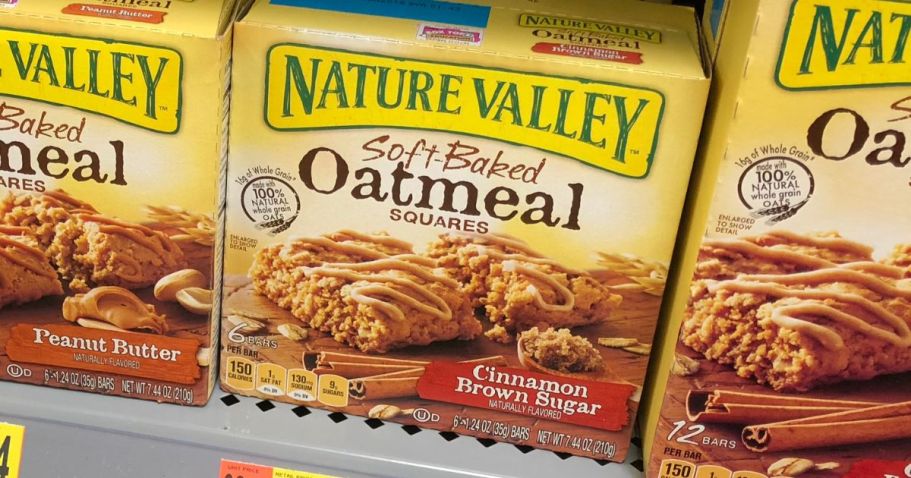 Nature Valley Oatmeal Squares 6-Pack Just $2 Shipped on Amazon (Reg. $5)