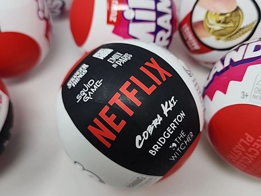 Netflix Mini Brands eggs