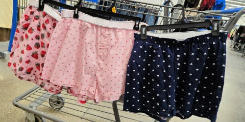 No Boundaries Women’s Cotton Boxers Just $7.98 on Walmart.com