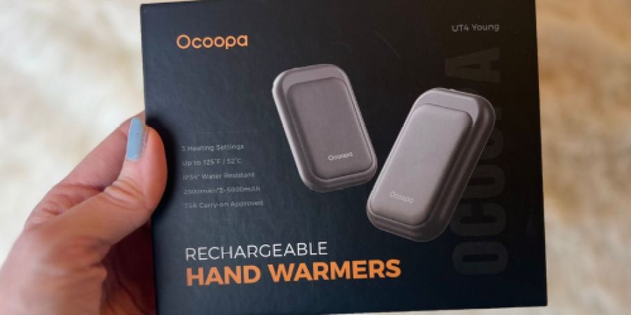 Rechargeable Hand Warmers Sets Under $10 on Amazon