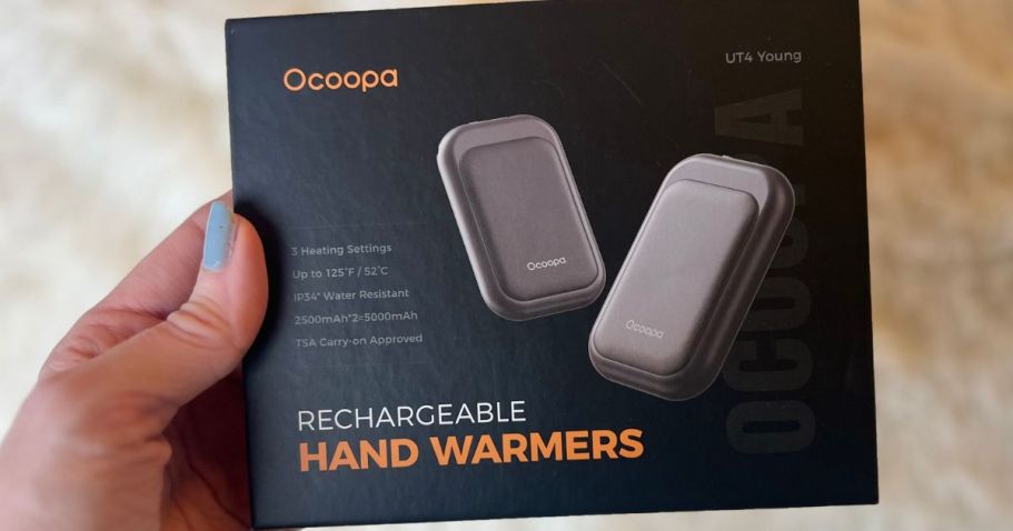 Rechargeable Hand Warmers Sets Under $10 on Amazon |