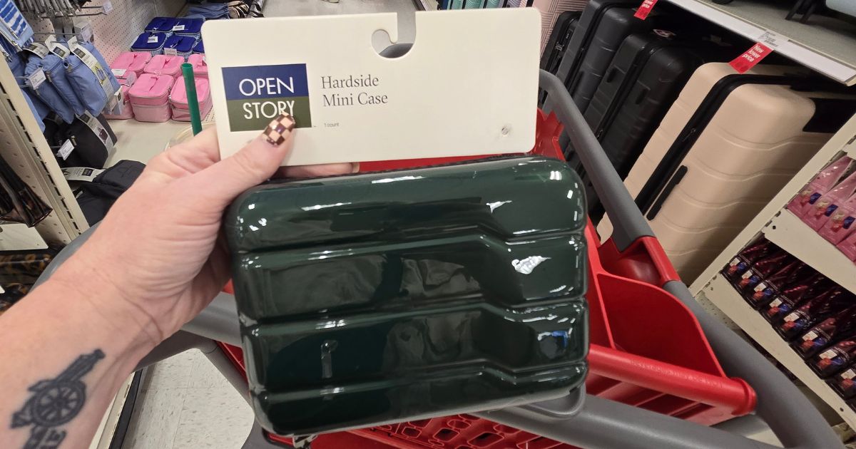 Price Drops on Viral Target Travel Accessories – Hardside Mini Case Just $10
