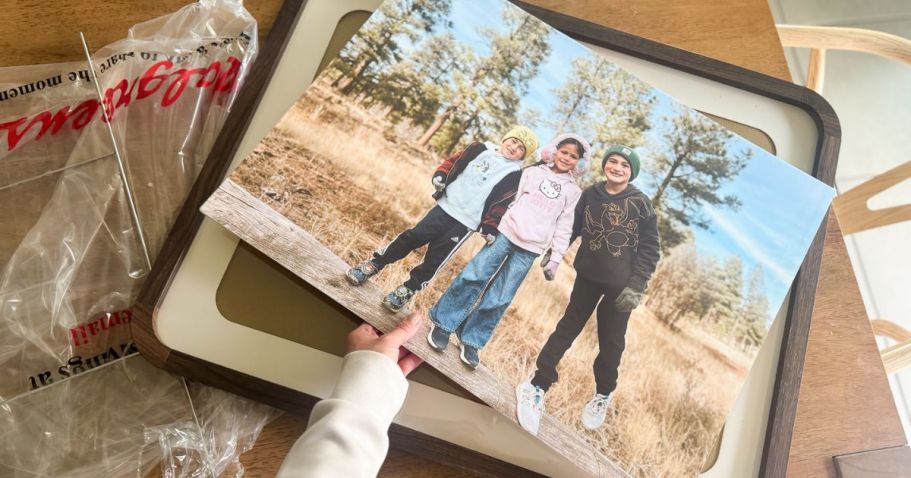 Walgreens $12 Yard Signs Make the Easiest Framed Wall Decor!