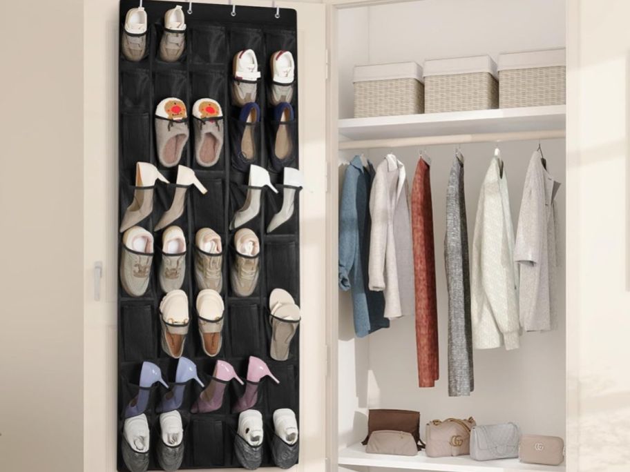 Over the door 40-pocket hanger