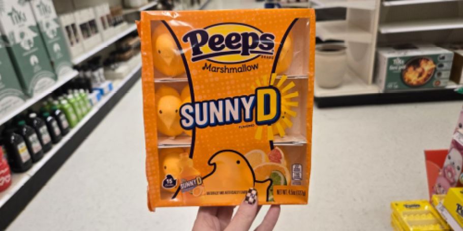 NEW Sunny D Peeps Spotted at Target for $2.69