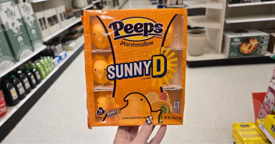NEW Sunny D Peeps Spotted at Target for $2.69