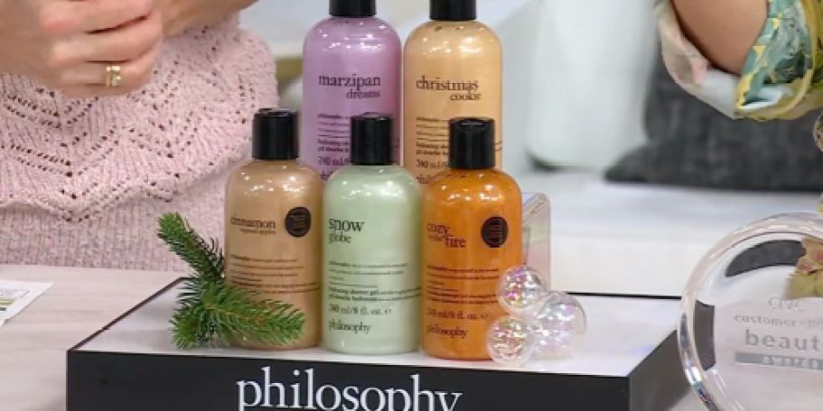 $85 Worth of Philosophy Holiday Shower Gels from $24.98 Shipped ($4.99 Each)