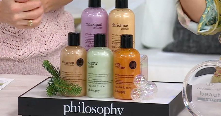$85 Worth of Philosophy Holiday Shower Gels from $24.98 Shipped ($4.99 Each)