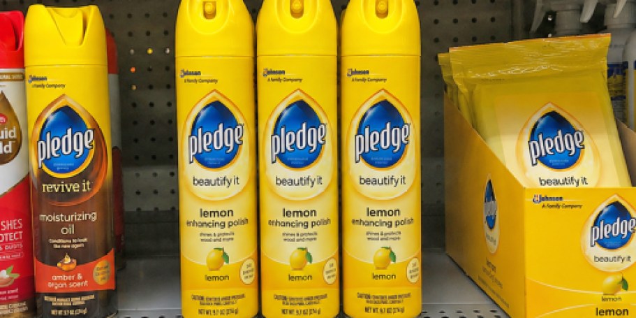 Pledge Wood Polish Spray 3-Pack Just $9 Shipped on Amazon