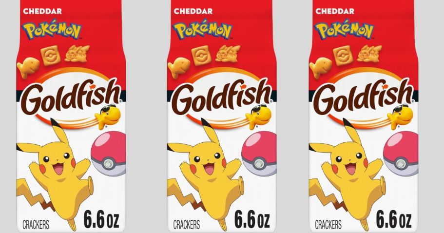 TWO Goldfish Pokémon Bags Just $3.74 Shipped on Amazon