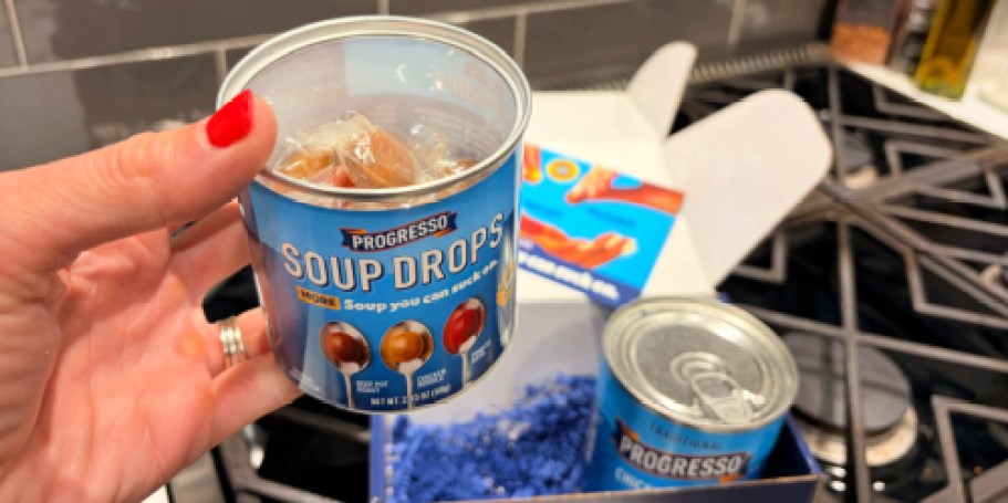 Progresso Soup Drops Return on 1/22 & Will Sell Out (Soup You Can Suck On!)