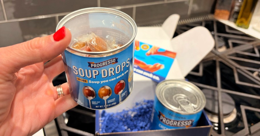 Progresso Soup Drops Return on 1/22 & Will Sell Out (Soup You Can Suck On!)