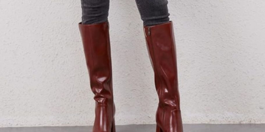 Women’s Knee-High Boots Just $18.99 Shipped on Amazon (Reg. $60)