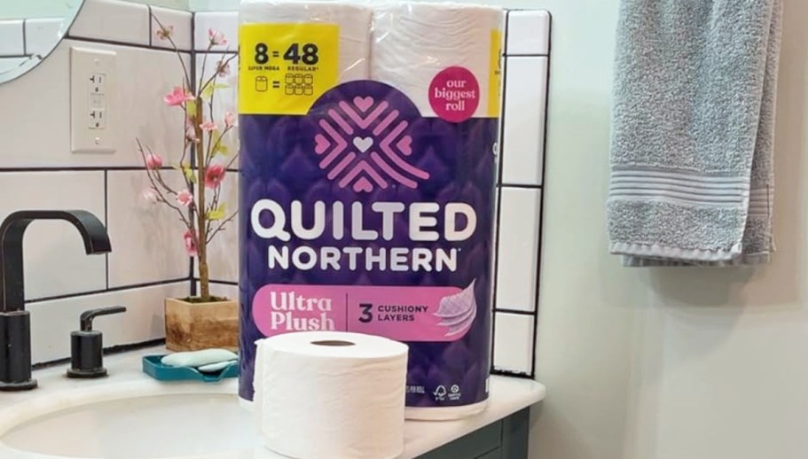 Quilted Northern Toilet Paper Mega Rolls 24-Pack Just $17.98 Shipped on Amazon