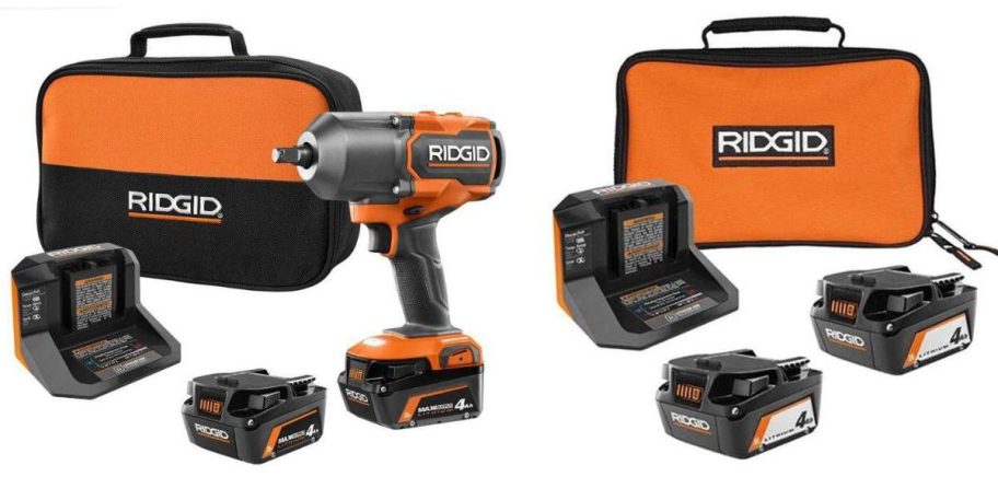 stock image of two RIDGID tools