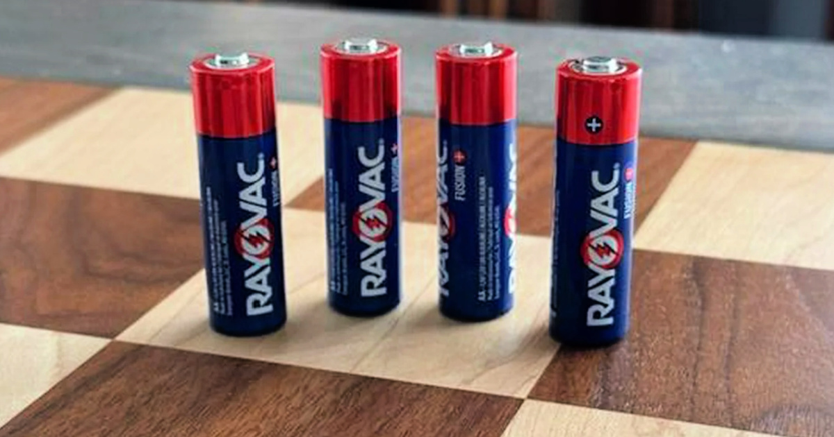 Rayovac AA Batteries 16-Count Only $4.99 Shipped (Reg. $16)