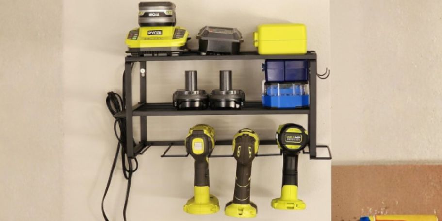 Wall-Mounted Storage Tool Organizer Just $11.99 Shipped for Prime Members
