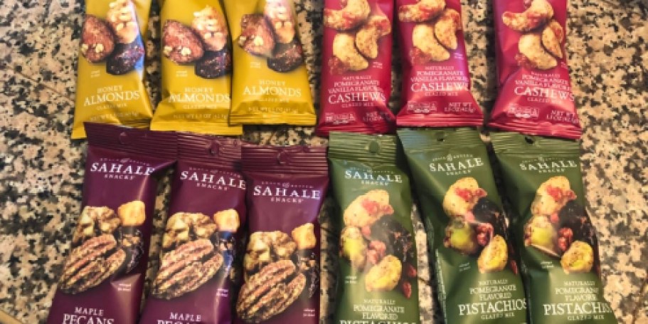 Sahale Snacks Glazed Nuts 12-Count Variety Pack Just $14 Shipped on Amazon