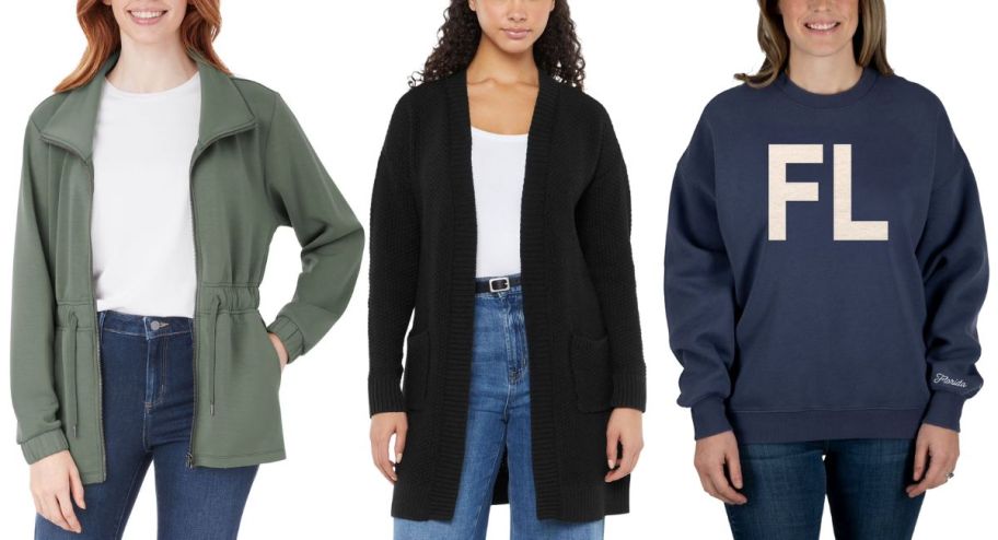 Stock image of three different clearance items from Sams club