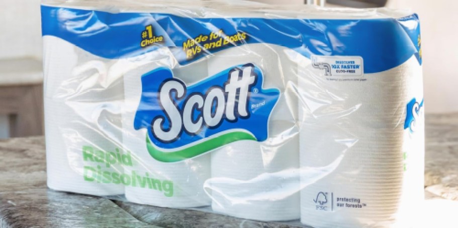 Scott Toilet Paper 48-Count Double Rolls Just $18.79 Shipped on Amazon (Reg. $32)