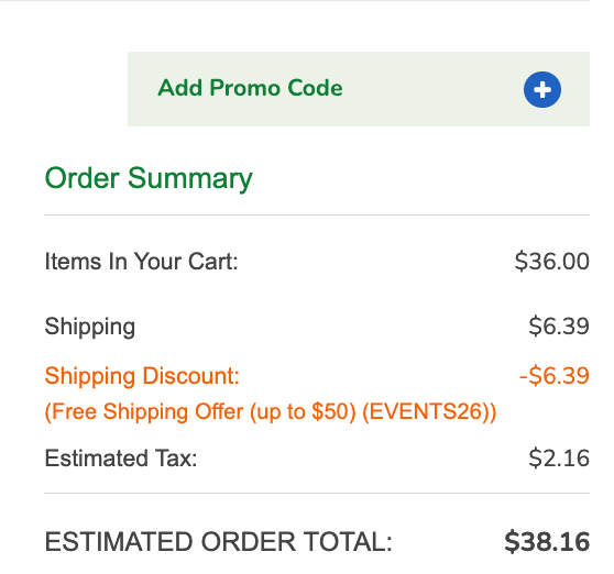screenshot of checkout page on Dollar Tree website.