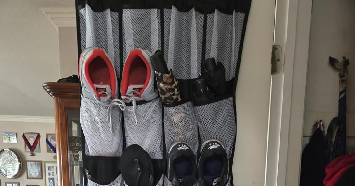 Hanging Shoe Organizer Just $10.99 on Amazon (Reg. $22)