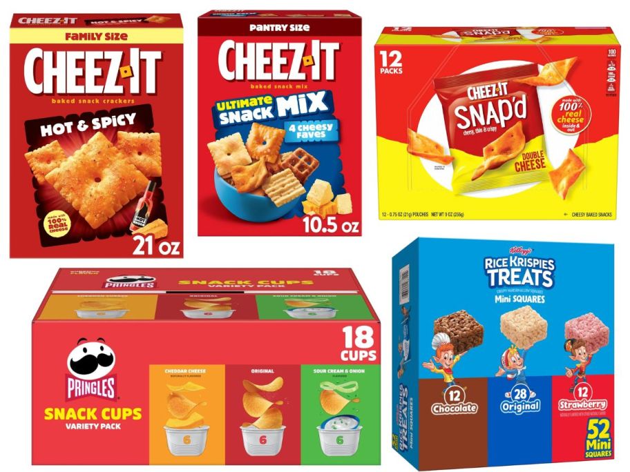 five different snacks from amazon sale