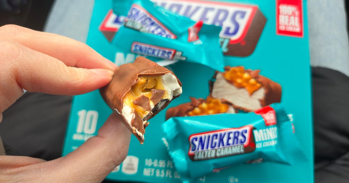 Snickers Ice Cream Minis Are Hitting Shelves & We Can’t Wait to Try Them!