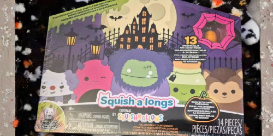 Squishmallows Squish-a-longs Halloween Countdown Calendar Only $15 on Amazon
