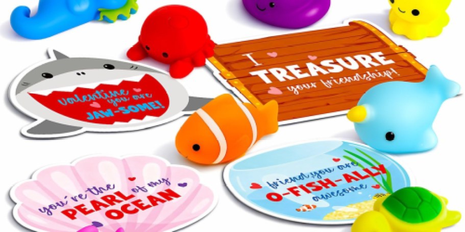 Squishy Valentine’s Day Cards 30-Pack Only $6.49 on Amazon (Reg. $20)