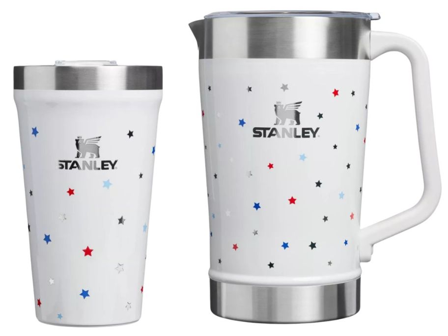 Stanley 16oz Stainless Steel Everyday Tumbler and 64oz Stainless Steel Stay-Chill Pitcher