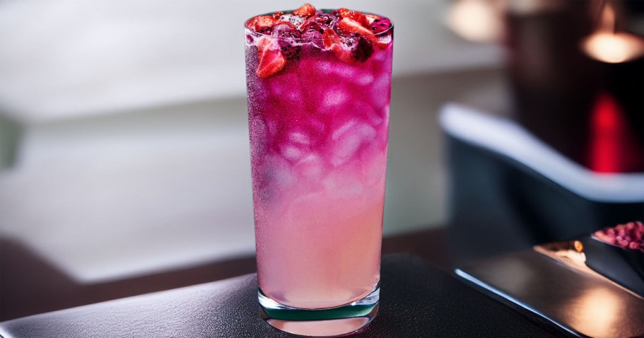 Starbucks Cannon Ball Refresher Available Now (+ New Matcha, Valentine’s & Protein Drinks)