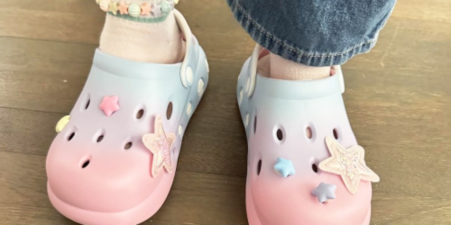 Kids Clogs w/ Accessories from $9.99 on Amazon (Affordable Crocs Alternative!)
