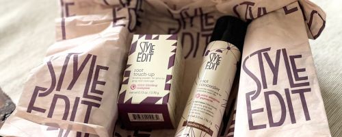 Box with two Style Edit Root Cover products