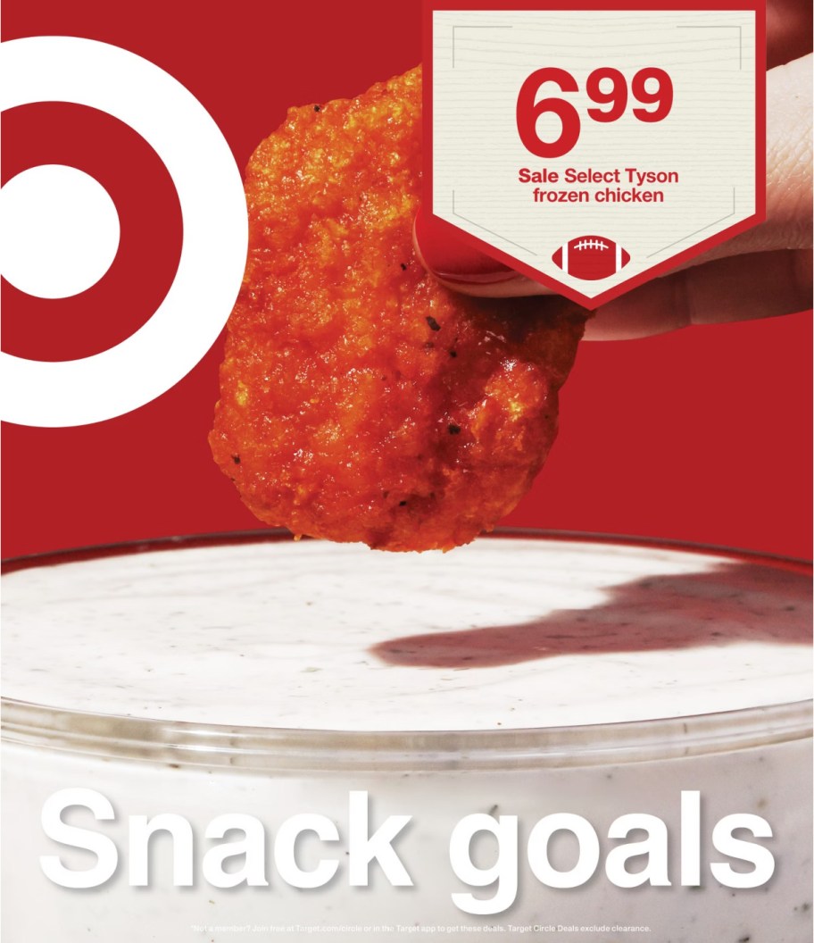 page from Target ad