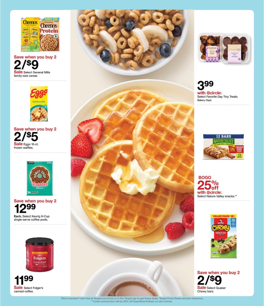 page from Target ad