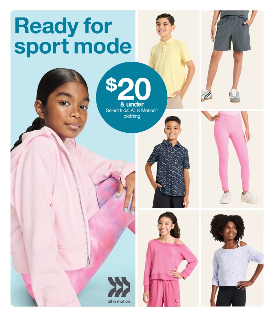 page from Target ad