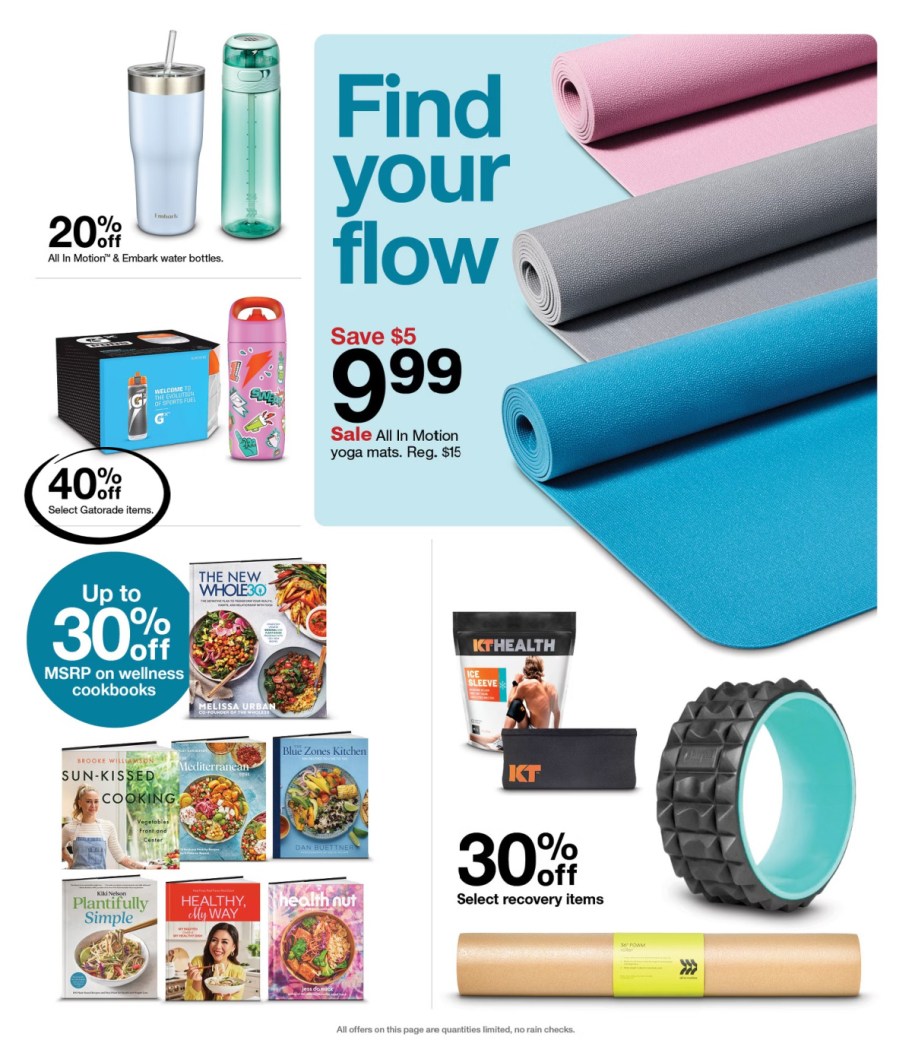 page from Target ad