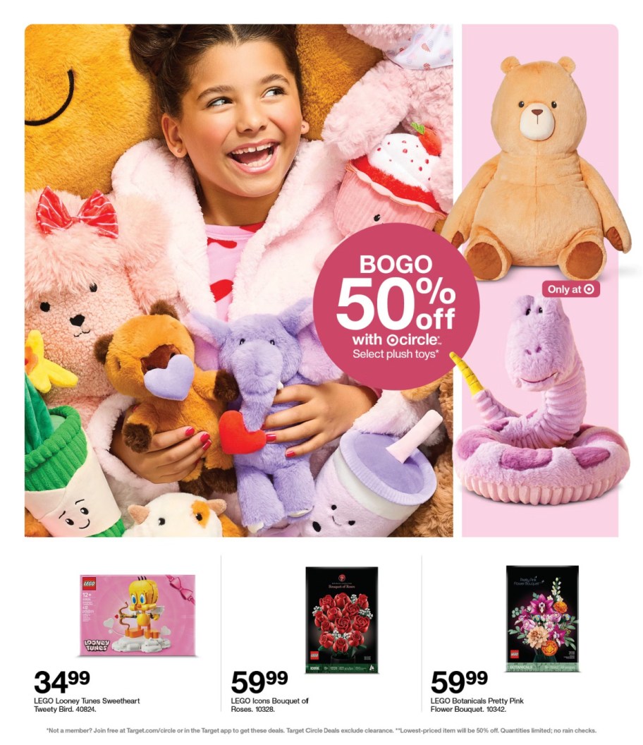 page from Target ad