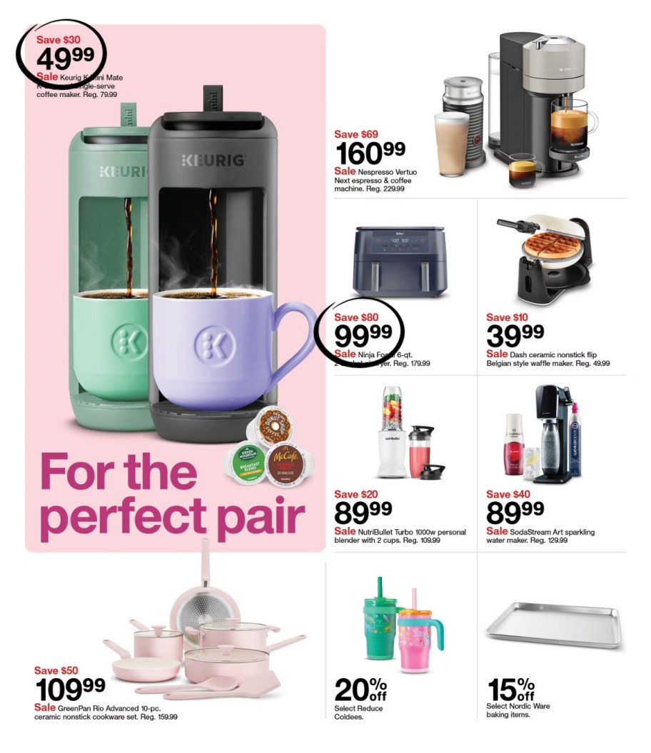 page from Target ad