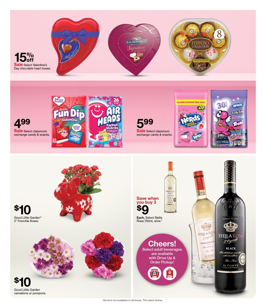 page from Target ad