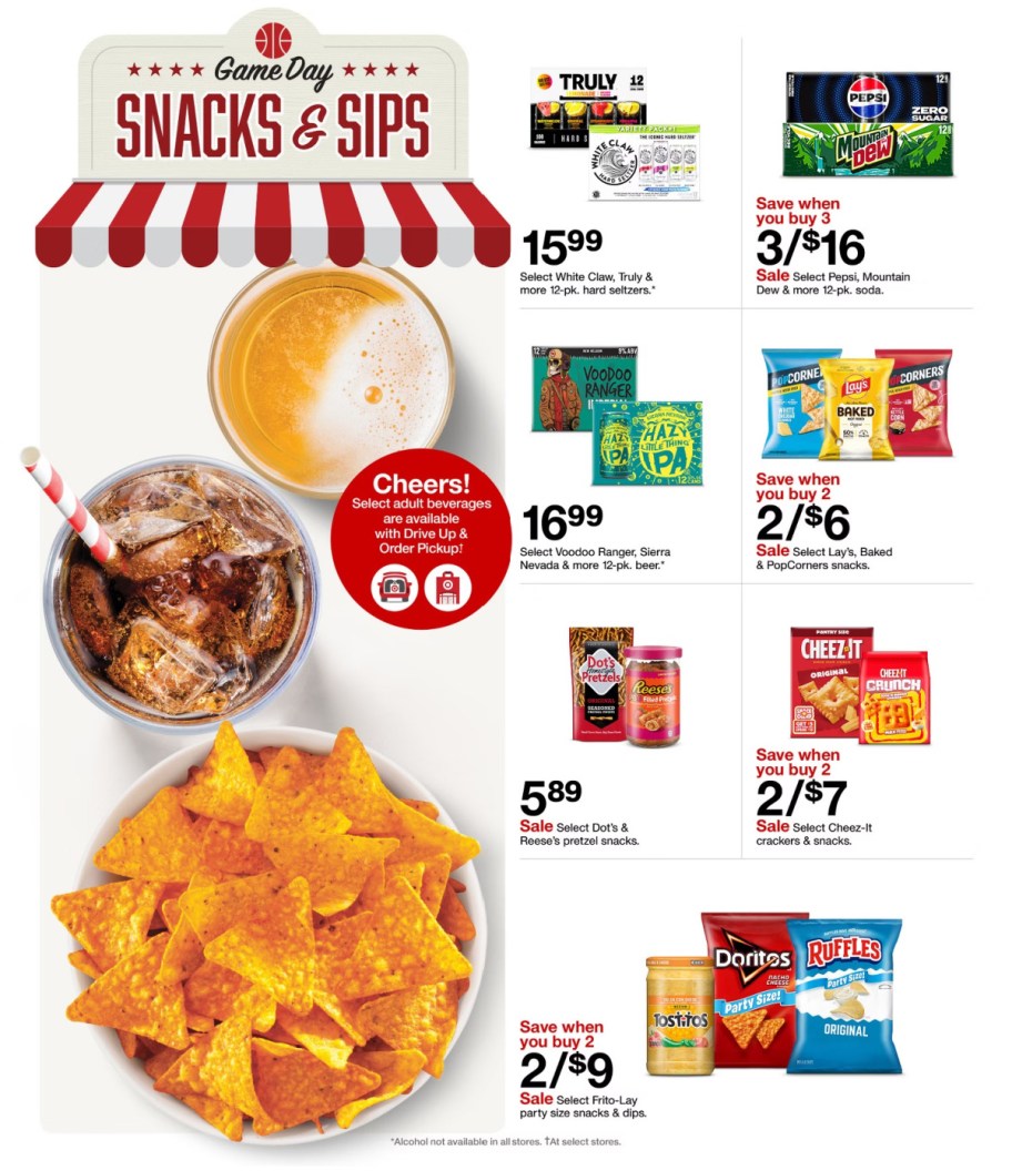 page from Target ad