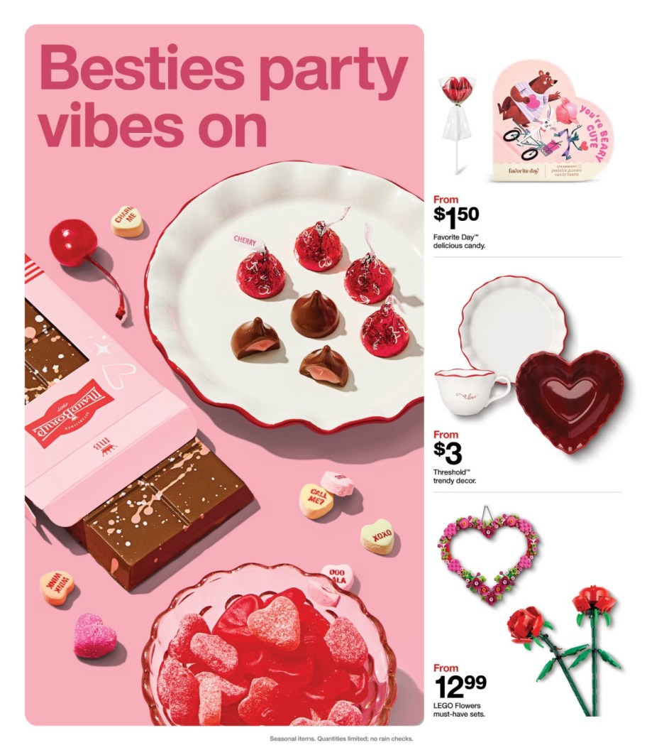 page from Target ad