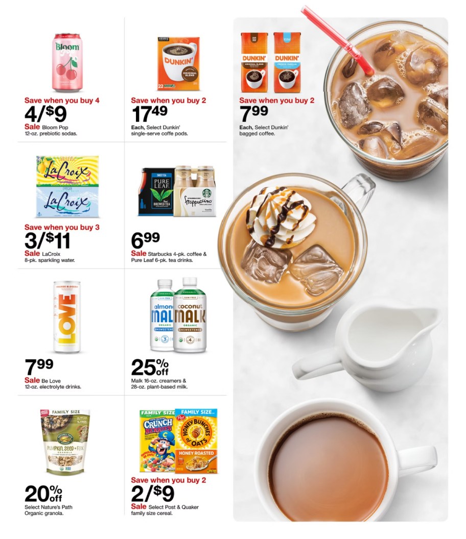 page from Target ad