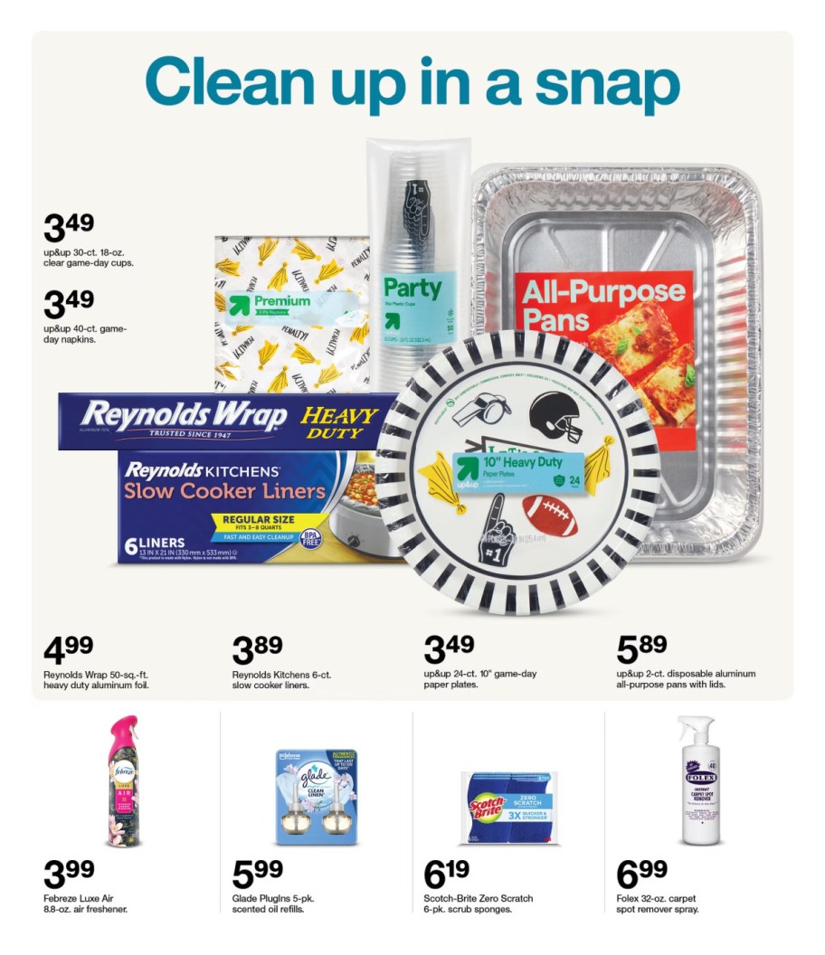 page from Target ad