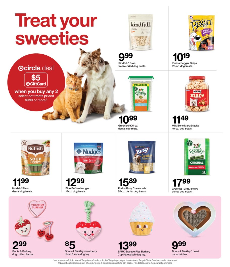page from Target ad