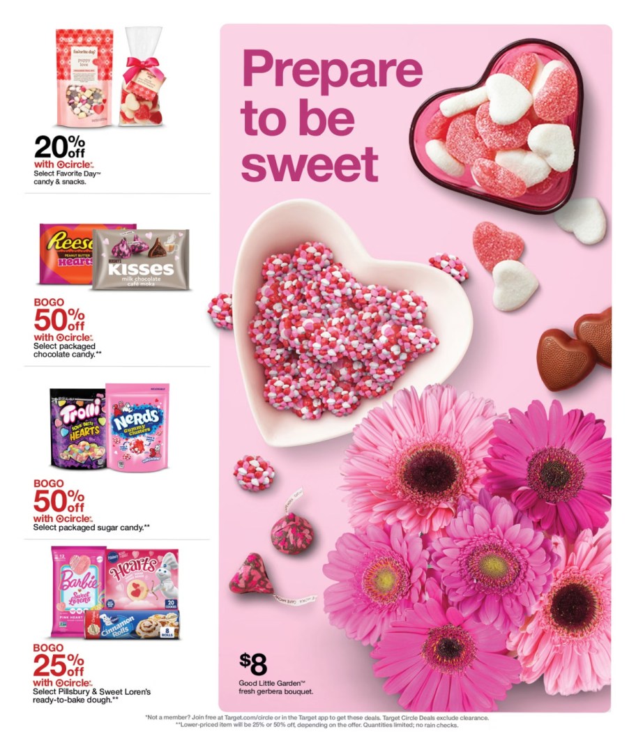 page from Target ad
