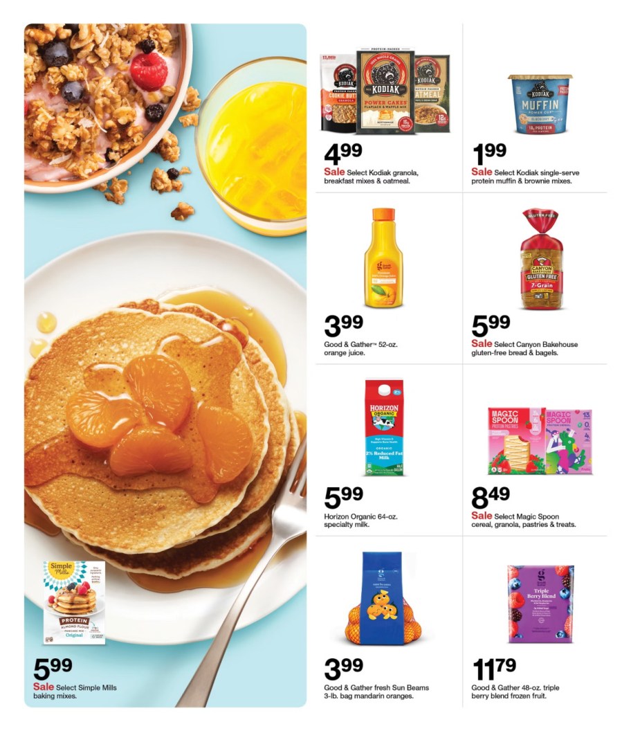 page from Target ad