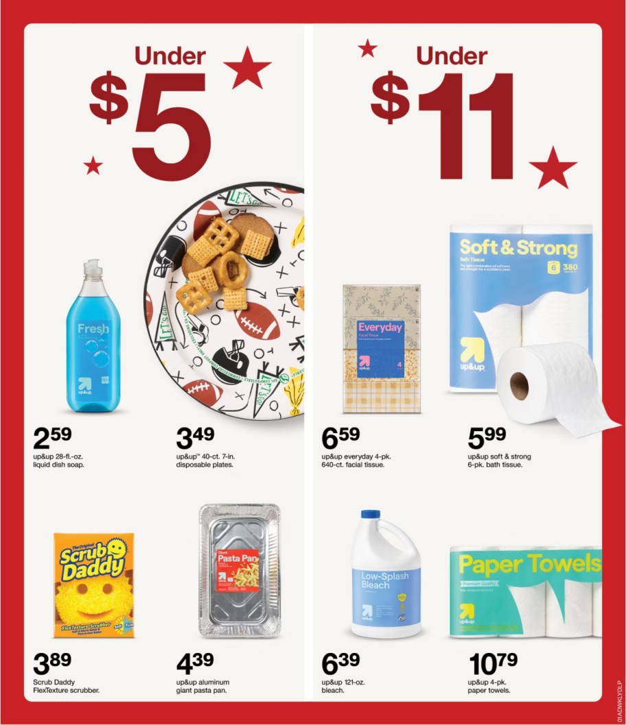 page from Target ad