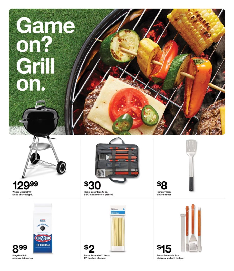 page from Target ad